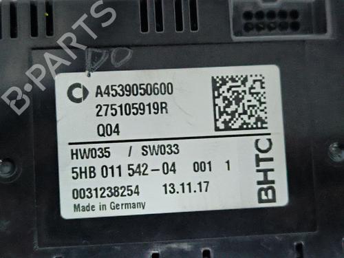 Climate control SMART FORFOUR Hatchback (453) electric drive / EQ (453.091) | BP34505403I5  - Image 5
