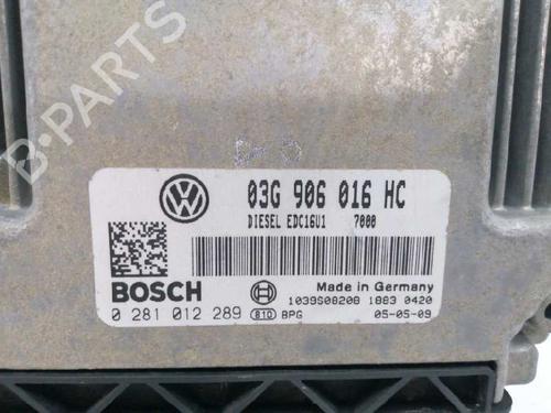 Engine control unit (ECU) SEAT TOLEDO III (5P2) 1.9 TDI | BP7534082M57 
