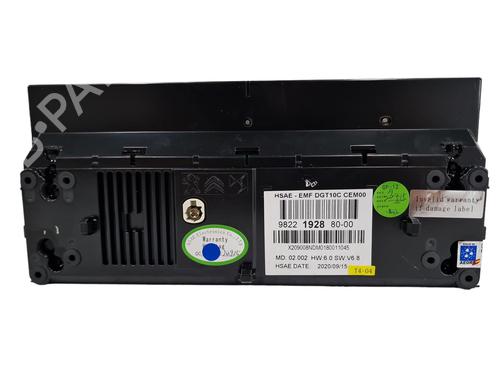 Display monitor PEUGEOT 5008 II (MC_, MJ_, MR_, M4_) 1.5 BlueHDi 130 (MCYHZJ, MCYHZR, MCYHZX) | BP10637126C48