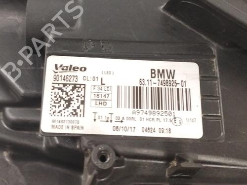 Left headlight BMW 3 Gran Turismo (F34) 318 d | BP16149214C28 