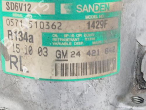 AC compressor OPEL MERIVA A MPV (X03) 1.7 CDTI (E75) | BP29748346M34