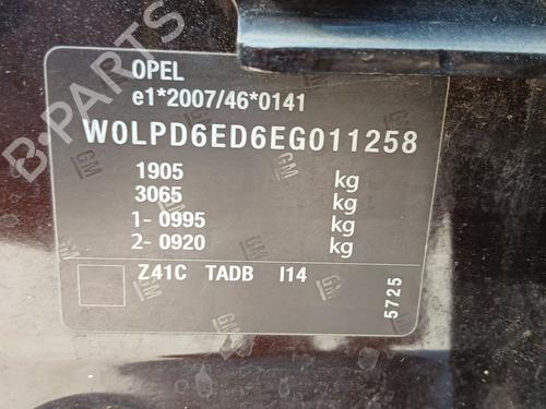 Left taillight OPEL ASTRA J (P10) 1.6 (68) | BP35920472C34 - Image 26