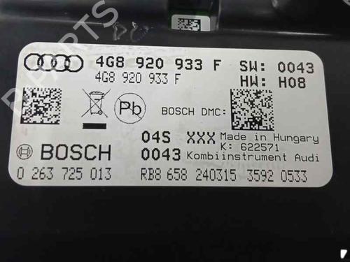 Instrument cluster AUDI A7 Sportback (4GA, 4GF) 3.0 TDI quattro | BP23960520C47