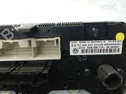 AC Styreenhet / Manøvreringsenhet VW GOLF V (1K1) 1.9 TDI | BP6421954I5 