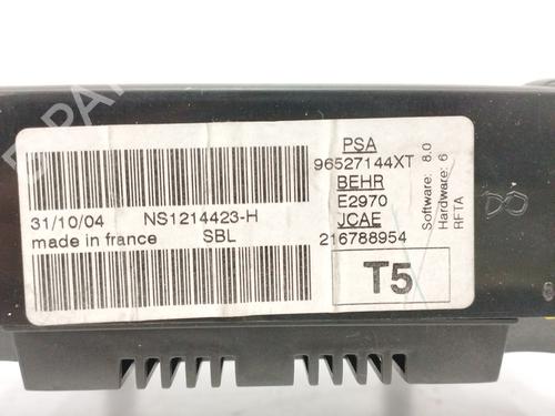 Climate control PEUGEOT 307 CC (3B) 2.0 16V | BP11736713I5