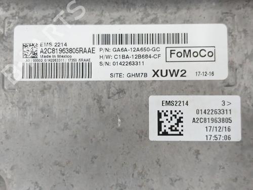 Engine control unit (ECU) FORD FIESTA VI (CB1, CCN) 1.6 Ti | BP38231625M57 - Image 4
