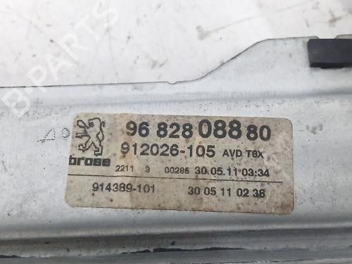 Front right window mechanism PEUGEOT 3008 I MPV (0U_) 1.6 THP | BP29591420C23 