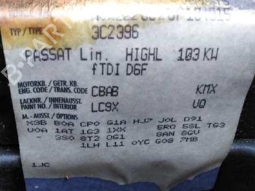 Styregear/Snekke VW PASSAT B6 (3C2) 2.0 TDI 16V | BP10937307M22 