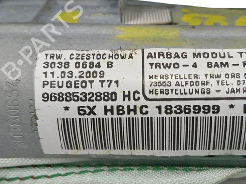 Right curtain airbag PEUGEOT 308 I (4A_, 4C_)  | BP17641272C12 