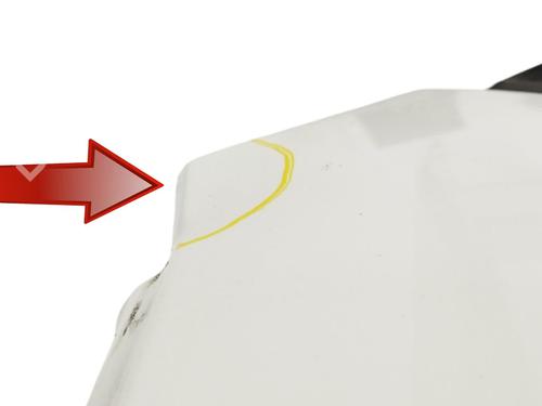 Right front fenders PEUGEOT RIFTER  | BP16238857C42