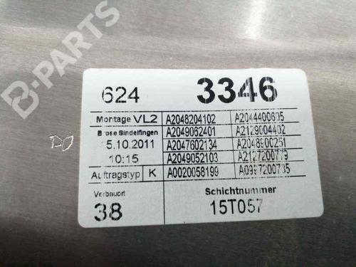Front left window mechanism MERCEDES-BENZ C-CLASS (W204)  | BP5152012C22 