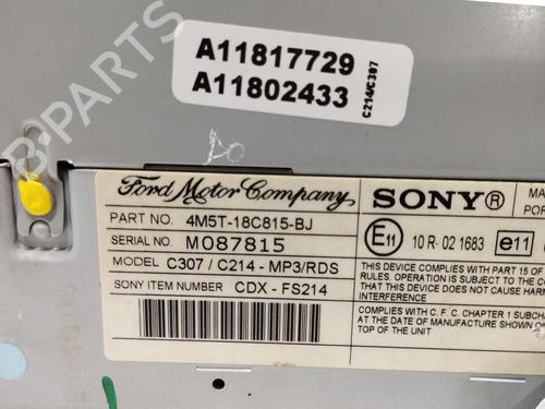 Radio FORD FOCUS II (DA_, HCP, DP) 1.8 TDCi | BP17649746E6 
