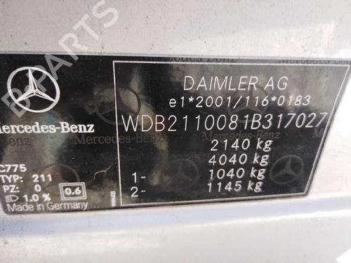 AC pipe MERCEDES-BENZ E-CLASS (W211) E 220 CDI (211.006) | BP14155574M126 