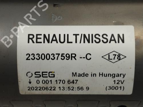 Starter RENAULT EXPRESS Box Body/MPV  | BP12442722M8 