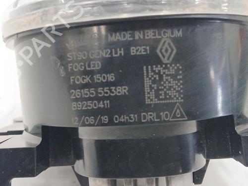Left front fog light RENAULT CAPTUR I (J5_, H5_) 0.9 TCe 90 | BP30097936C30