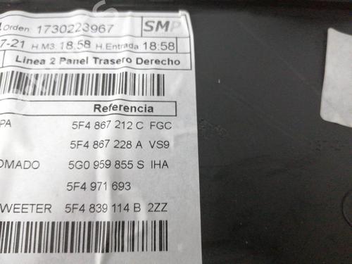 Rear right panel SEAT LEON (5F1) 1.4 TSI | BP11913374C61 
