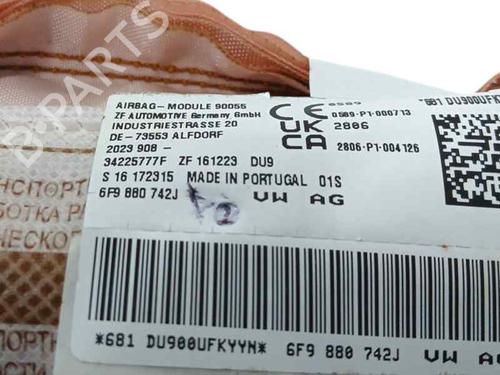Right curtain airbag SEAT ARONA (KJ7, KJP) 1.0 TSI | BP28095314C12 