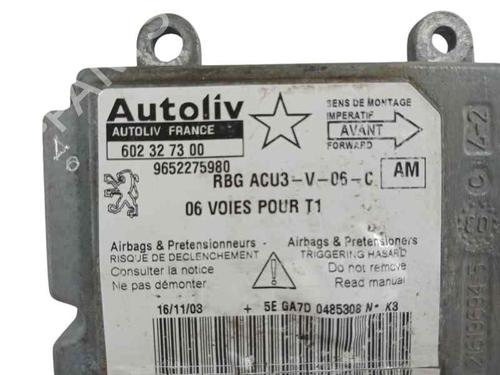 ECU airbags PEUGEOT 206 Hatchback (2A/C) 1.4 HDi eco 70 | BP23085219M53 