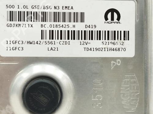 Engine control unit (ECU) FIAT 500 (312_) 1.0 Mild Hybrid (312.AYD1B) | BP17624453M57 