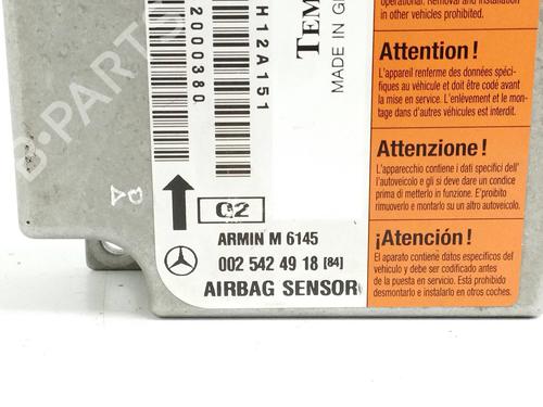 Kollisjonspute styreenhet MERCEDES-BENZ M-CLASS (W163) ML 270 CDI (163.113) | BP12427832M53