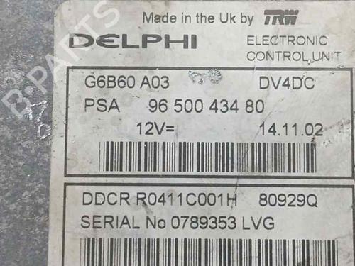 Engine control unit (ECU) CITROËN C3 I (FC_, FN_)  | BP27833619M57 