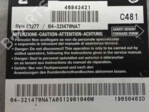 ECU airbags ALFA ROMEO 147 (937_)  | BP23085152M53 