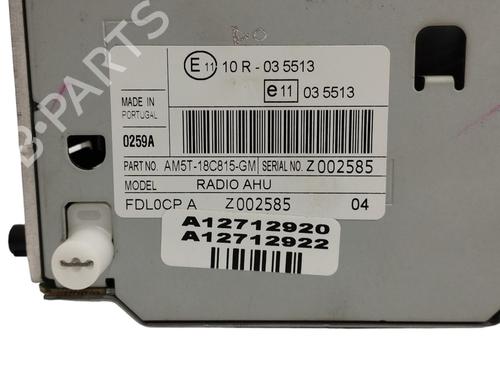 Radio FORD C-MAX II (DXA/CB7, DXA/CEU)  | BP16426982E6 
