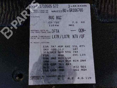 Rear left exterior door handle AUDI Q3 (8UB, 8UG) 2.0 TDI | BP4728842C130  - Image 9