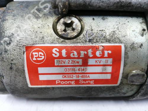 Startmotor KIA SORENTO I (JC) 2.5 CRDi 4WD | BP10537964M8 