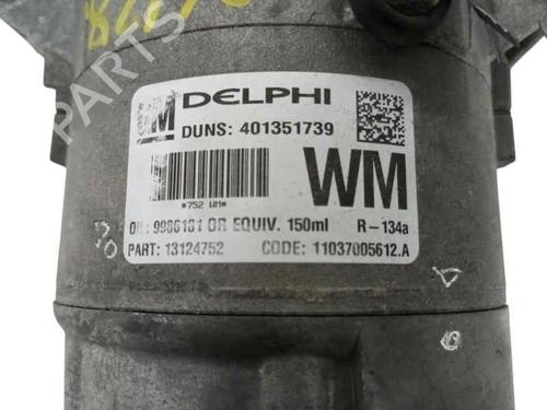 AC compressor OPEL ZAFIRA / ZAFIRA FAMILY B (A05) 1.9 CDTI (M75) | BP27589525M34 