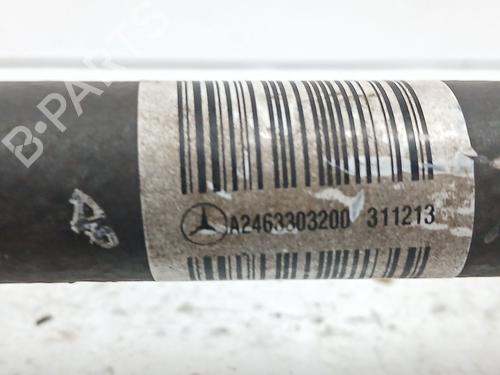 Right front driveshaft MERCEDES-BENZ B-CLASS Sports Tourer (W246, W242) B 180 CDI (246.200) | BP29753485M39 