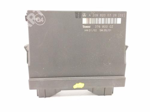 Used Electronic module MERCEDES-BENZ CLK (C209) CLK 270 CDI (209.316) (170 hp) 11920479