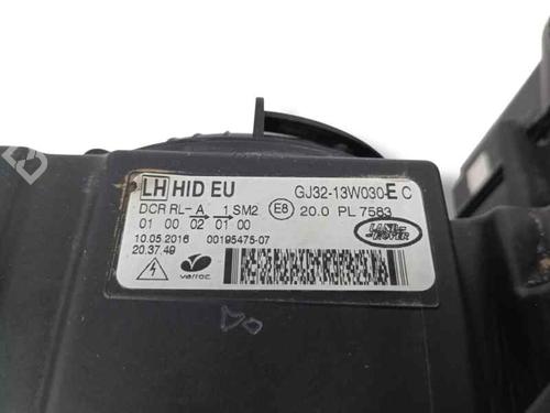 Left headlight LAND ROVER RANGE ROVER EVOQUE (L538) 2.0 D | BP27340516C28 