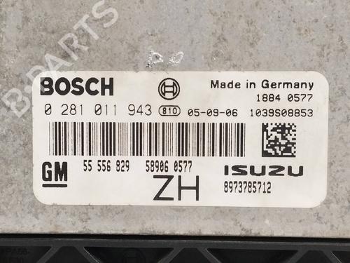 Engine control unit (ECU) OPEL ASTRA H GTC (A04) 1.7 CDTi (L08) | BP12426141M57