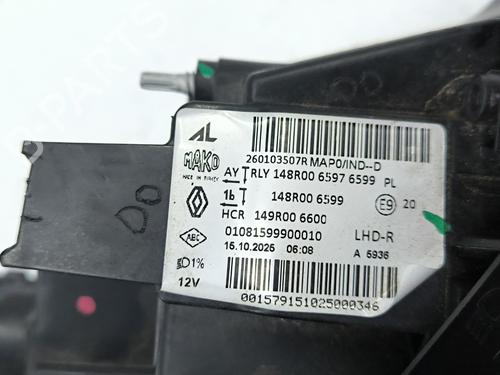 Right headlight RENAULT CLIO V (B7_) 1.5 Blue dCi 100 (B7AD) | BP40493208C29 - Image 8