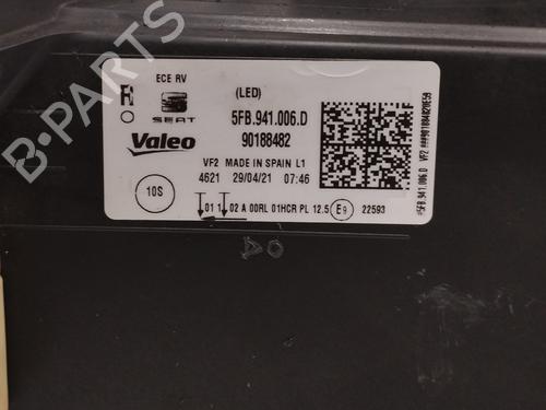 Højre forlygte SEAT LEON Sportstourer (KL8, KLD)  | BP16302724C29 