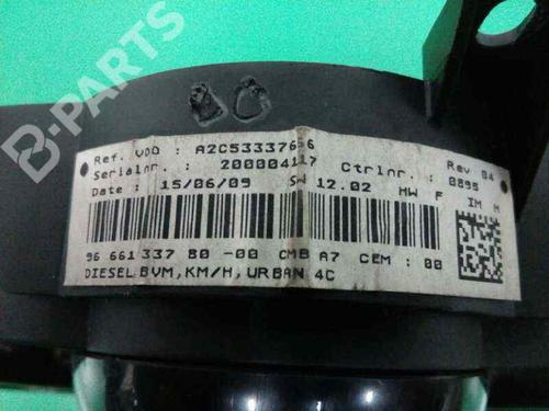 Instrument cluster PEUGEOT 207 (WA_, WC_)  | BP4617847C47 
