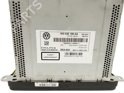 Radio VW CADDY III MPV (2KB, 2KJ, 2CB, 2CJ)  | BP13120436E6 