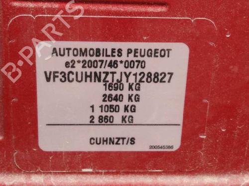 Underbody protection PEUGEOT 2008 I (CU_) 1.2 THP 110 / PureTech 110 | BP15726625M92 