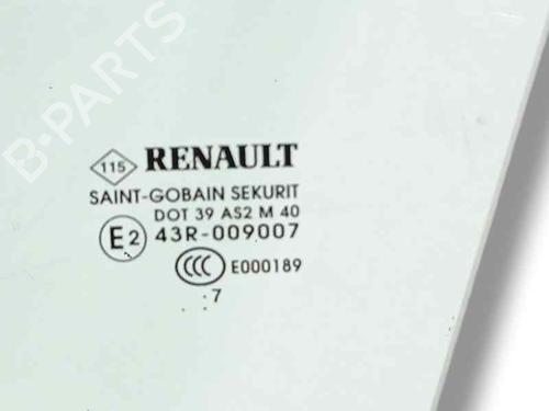 Front left door window RENAULT ZOE (BFM_) ZOE | BP28513487C18 