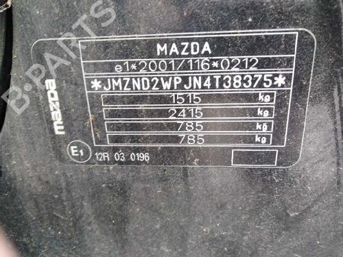 Rudehejsemotor bagstkærm venstre MAZDA 2 (DY)  | BP11711911E23 