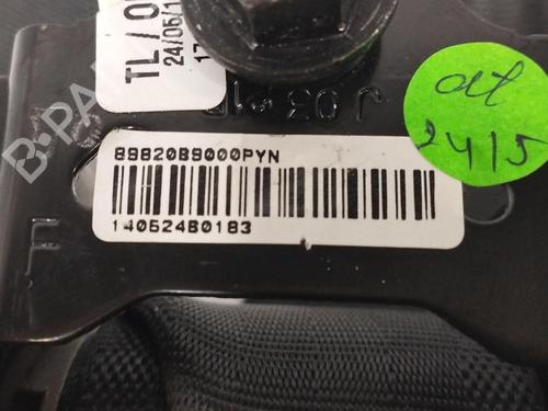 Rear right seatbelt HYUNDAI i10 II (BA, IA)  | BP16347078I28 