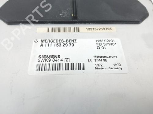 Engine control unit (ECU) MERCEDES-BENZ C-CLASS (W203) C 180 (203.035) | BP36002524M57  - Image 5