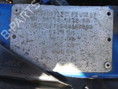 Fuse box PEUGEOT 206 CC (2D) 1.6 16V (2DNFUF, 2DNFUR) | BP39408843E1 - Image 12