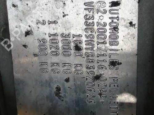 Valve cover PEUGEOT 307 (3A/C) 1.6 HDi 110 | BP14150071M124