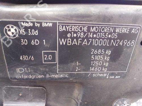 Venstre baglygte bagklap BMW X5 (E53) 3.0 d | BP9214705C79 