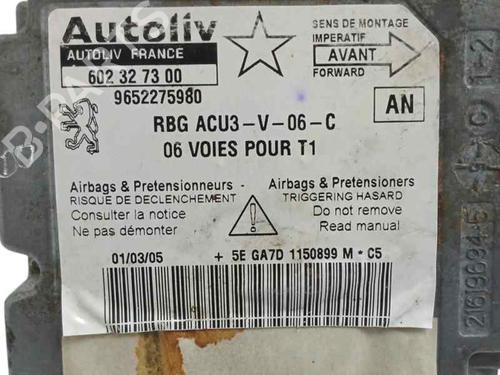 ECU airbags PEUGEOT 206 Hatchback (2A/C) 1.4 HDi eco 70 | BP23101336M53 