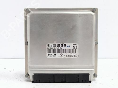 Used Engine control unit (ECU) Engine control unit (ECU) MERCEDES-BENZ VANEO (414) 1.7 CDI (414.700) (91 hp) 39666920 39666920