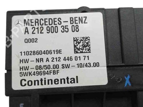 Electronic module MERCEDES-BENZ E-CLASS Coupe (C207) E 220 CDI / d (207.302, 207.301) | BP23959562M83 