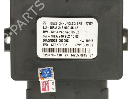 Electronic module MERCEDES-BENZ A-CLASS (W176) A 180 CDI / d (176.012) | BP16360355M83